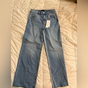 Quince Light Blue Wide Leg Jeans